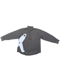 Walkman Button Up B&W