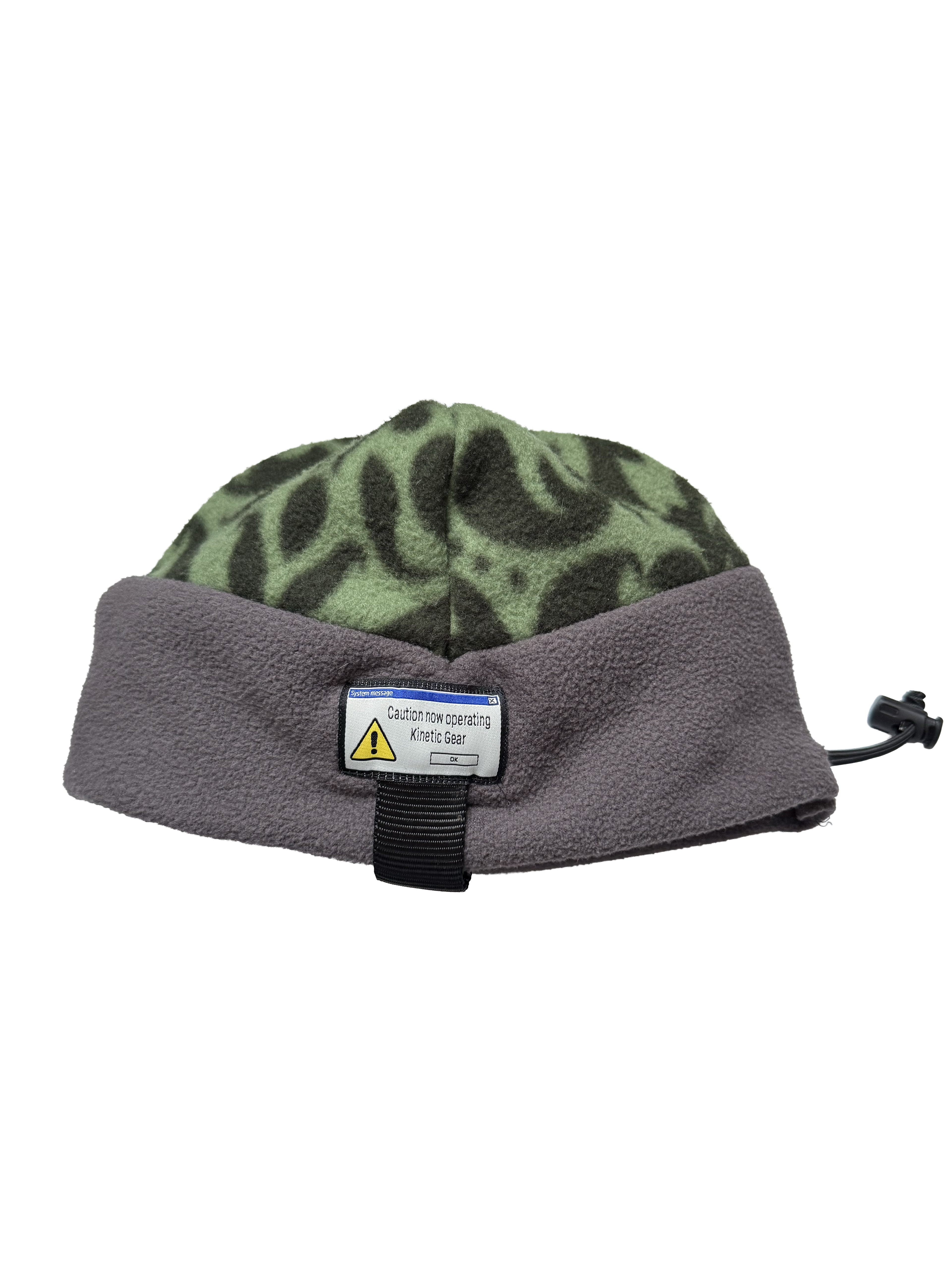The Perfect Beanie- Green Grey